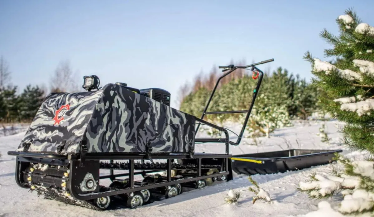 Мотобуксировщик БТС «HIT» 500/20 БЕЗ Э/ЗАП Lifan/Loncin (60 Ватт)