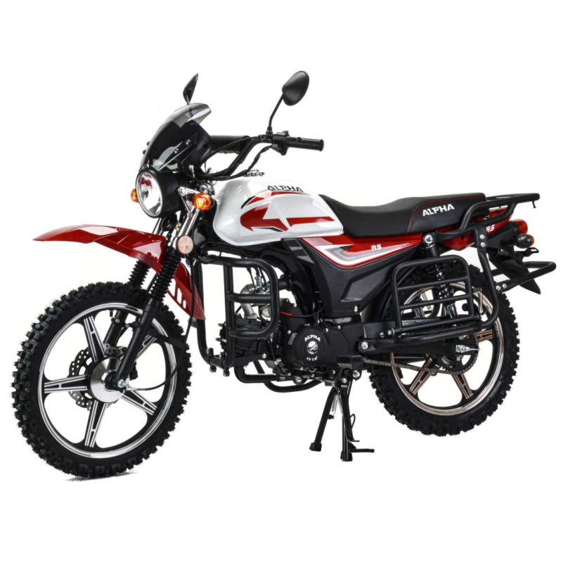 Мопед MOTOLAND (МОТОЛЕНД) Альфа Forester RS 11 (LM48-B) красный (A)